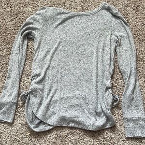 SO grey sweater